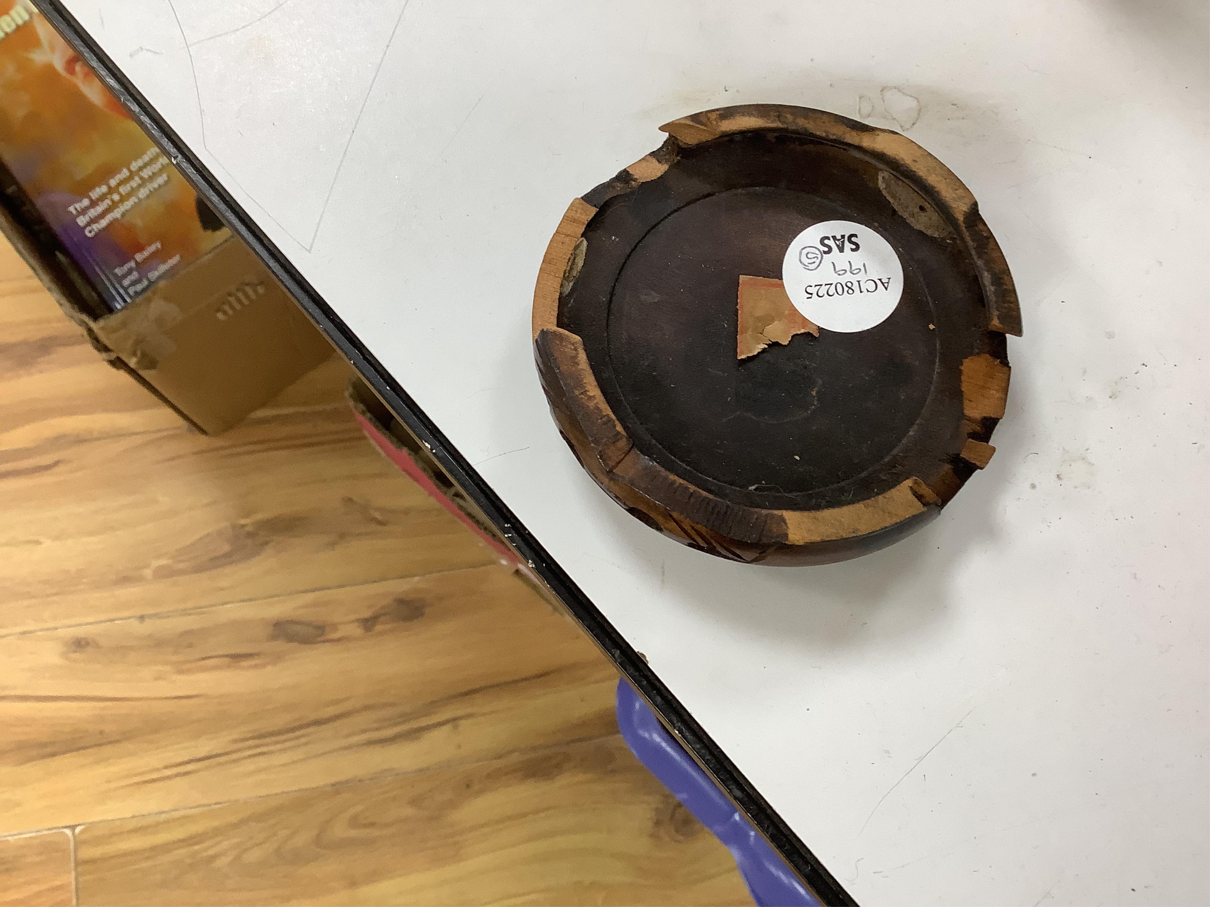 A large collection of Chinese hardwood stands, including a pair 24cm diameter x 18cm high
